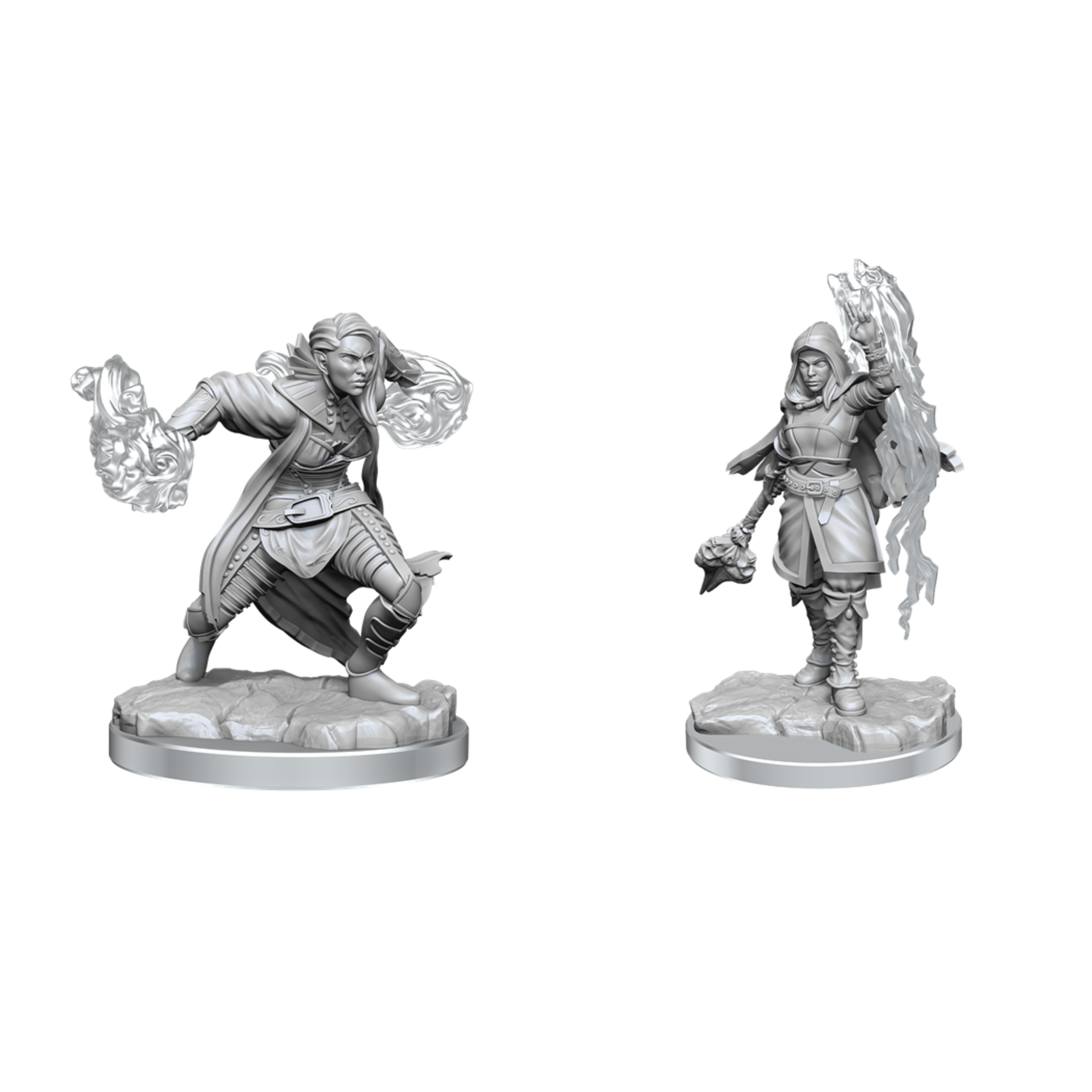 D&D Nolzur’s Marvelous Miniatures: Half-Elf Warlock - A Muse N Games